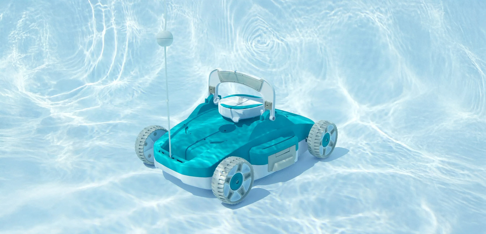 Bestway Pool Vacuums banner shows a Bestway AquaTronix G200 Automatic Robotic Pool Vacuum in water.