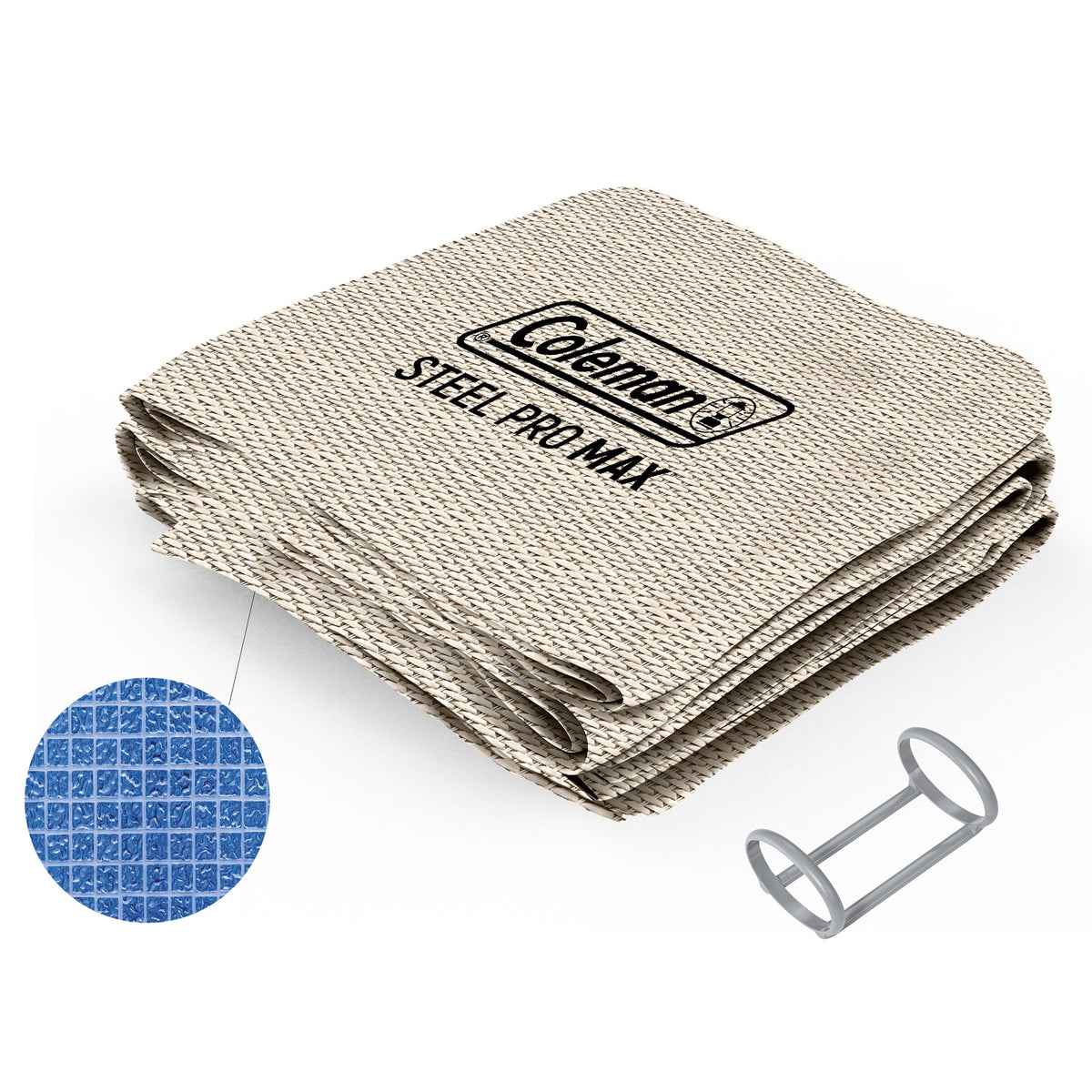 Coleman Steel Pro Max 14' x 33" Round Above Ground Pool Liner Replacement, Beige