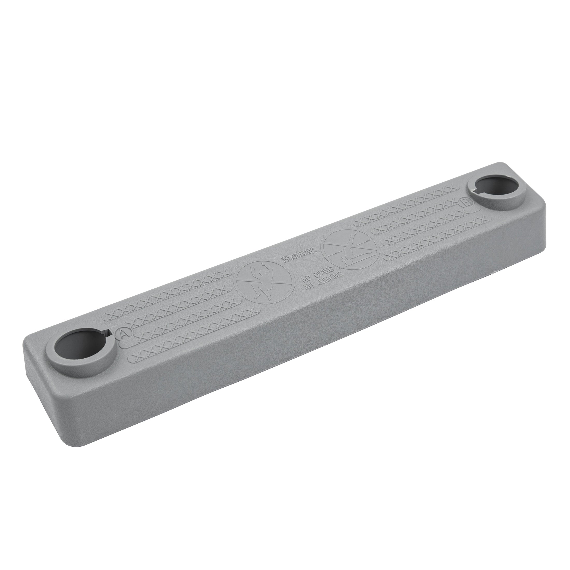Above Ground Pool Ladder Step Replacement, Black Gray