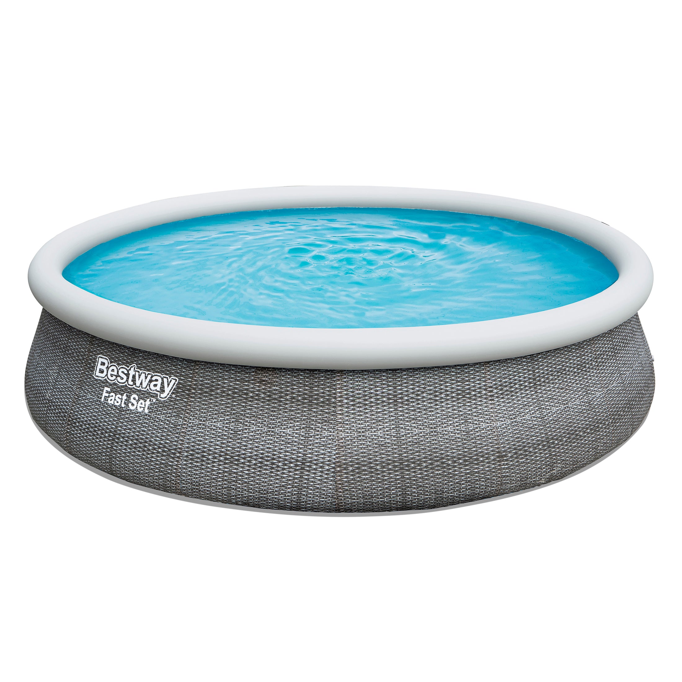 Revêtement de rechange pour piscine hors sol ronde Fast Set 13 pi x 33 po, rotin brun