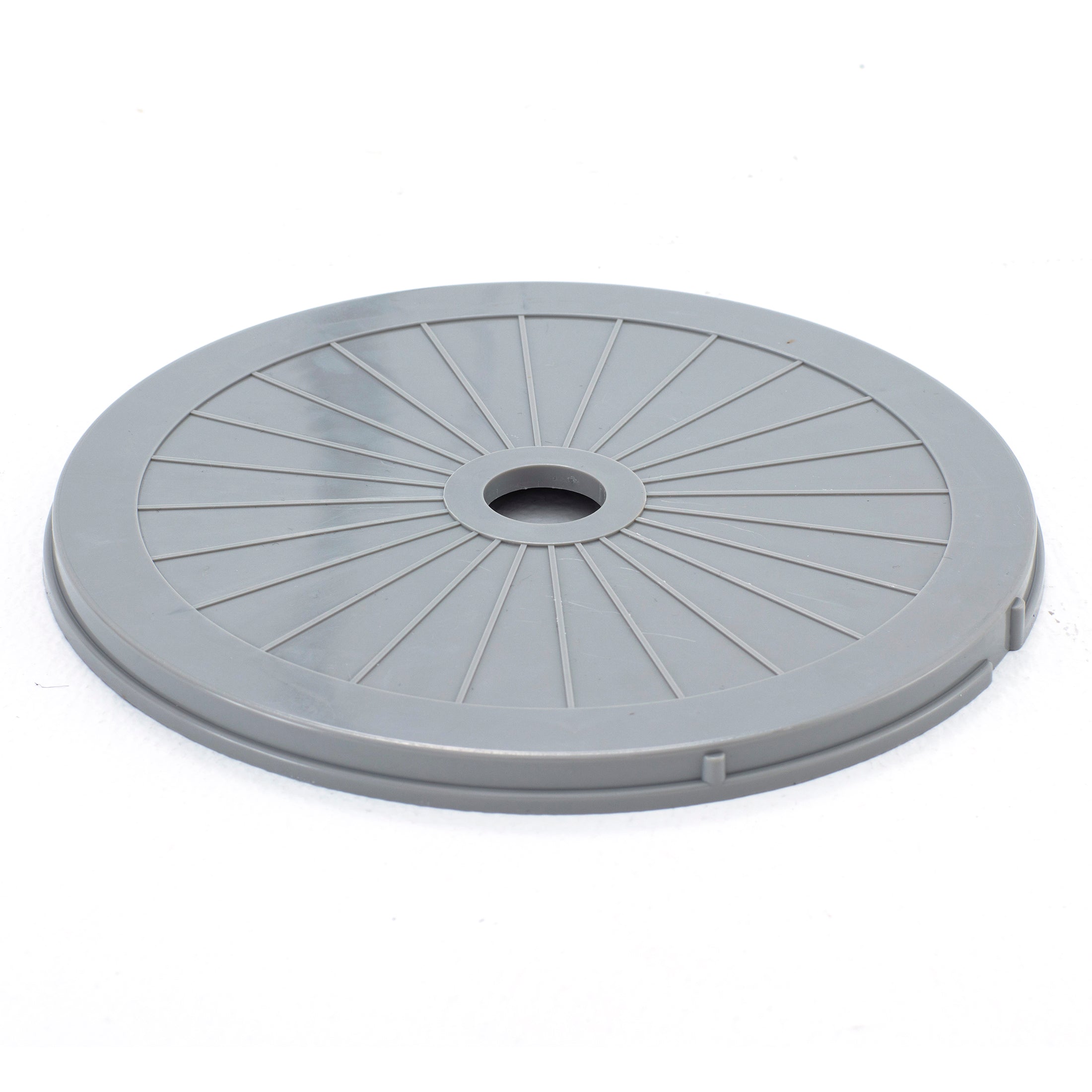Cubierta de skimmer para piscina elevada para reemplazo de bomba de filtro, gris