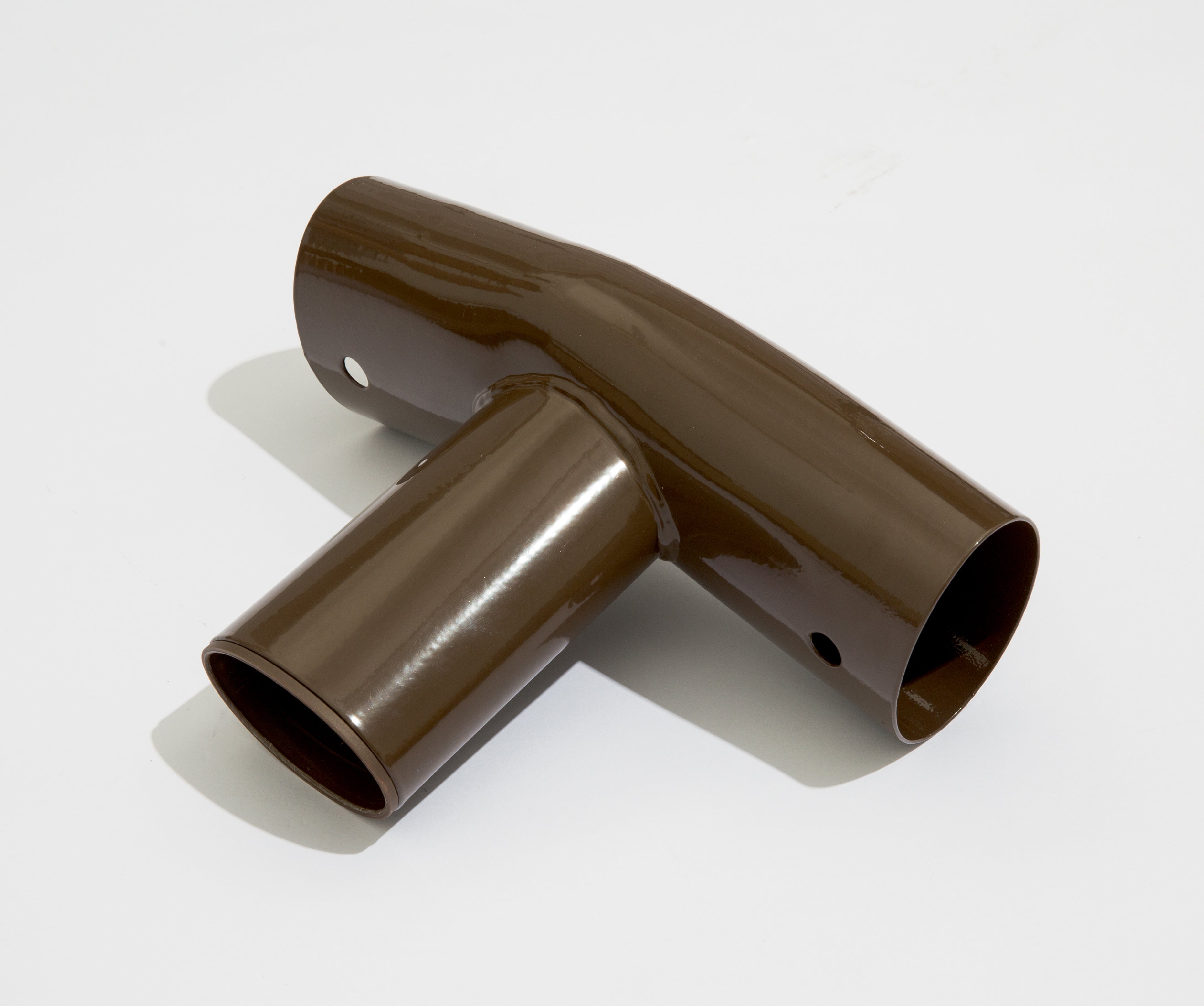 Reemplazo de conector en T para piscina elevada redonda Power Steel, marrón