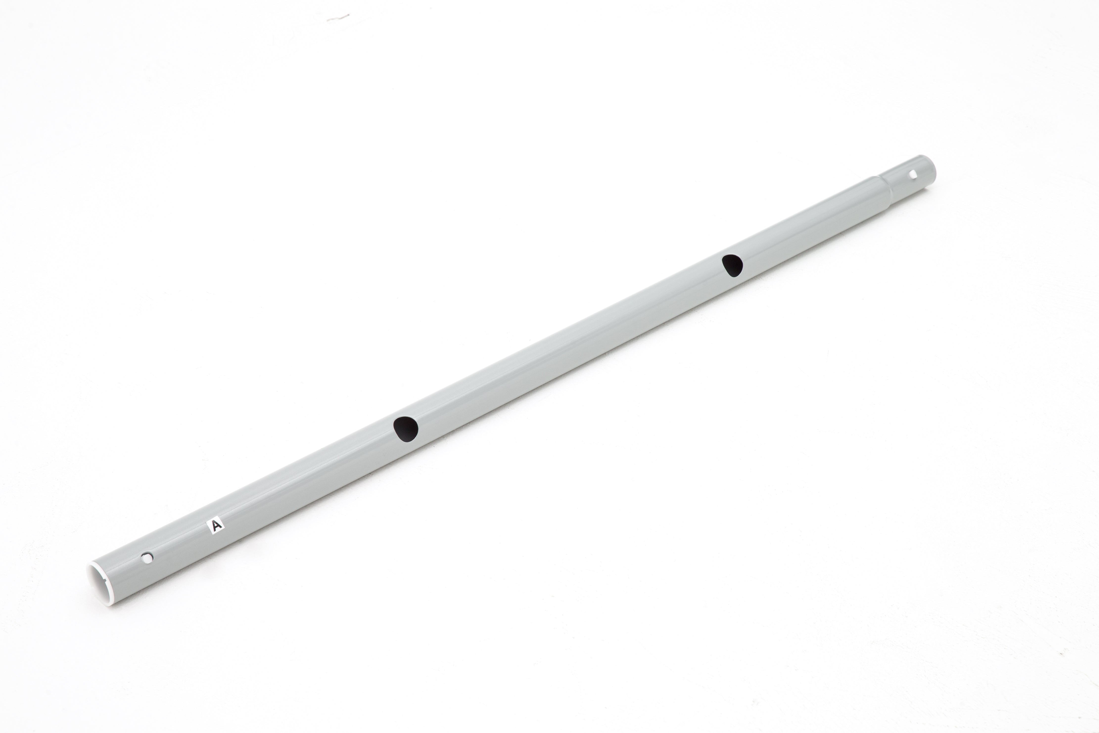 Rail supérieur de rechange gris pour piscine hors sol ovale Power Steel