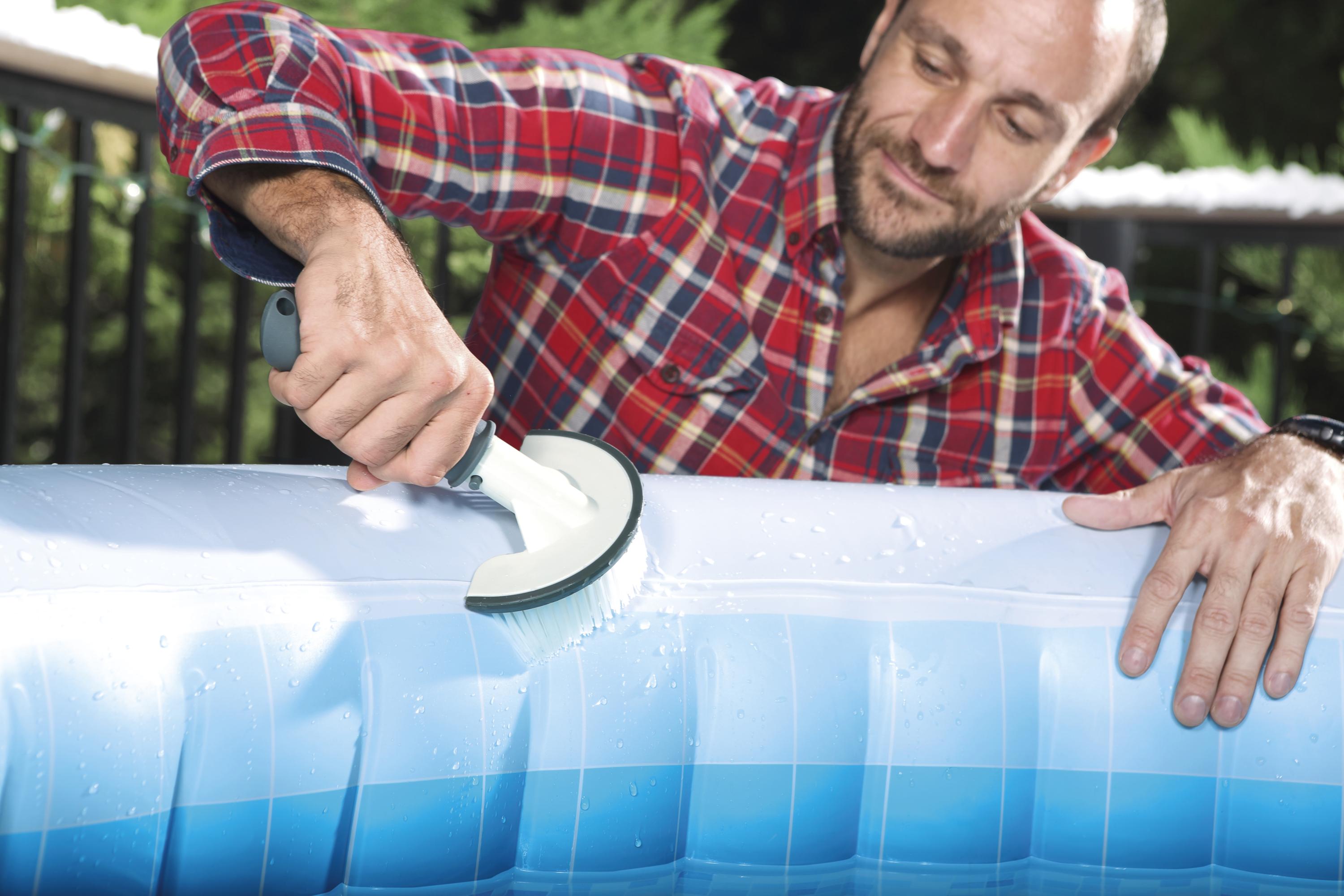 Juego de herramientas de limpieza todo en uno Bestway SaluSpa de 3 piezas para spa
