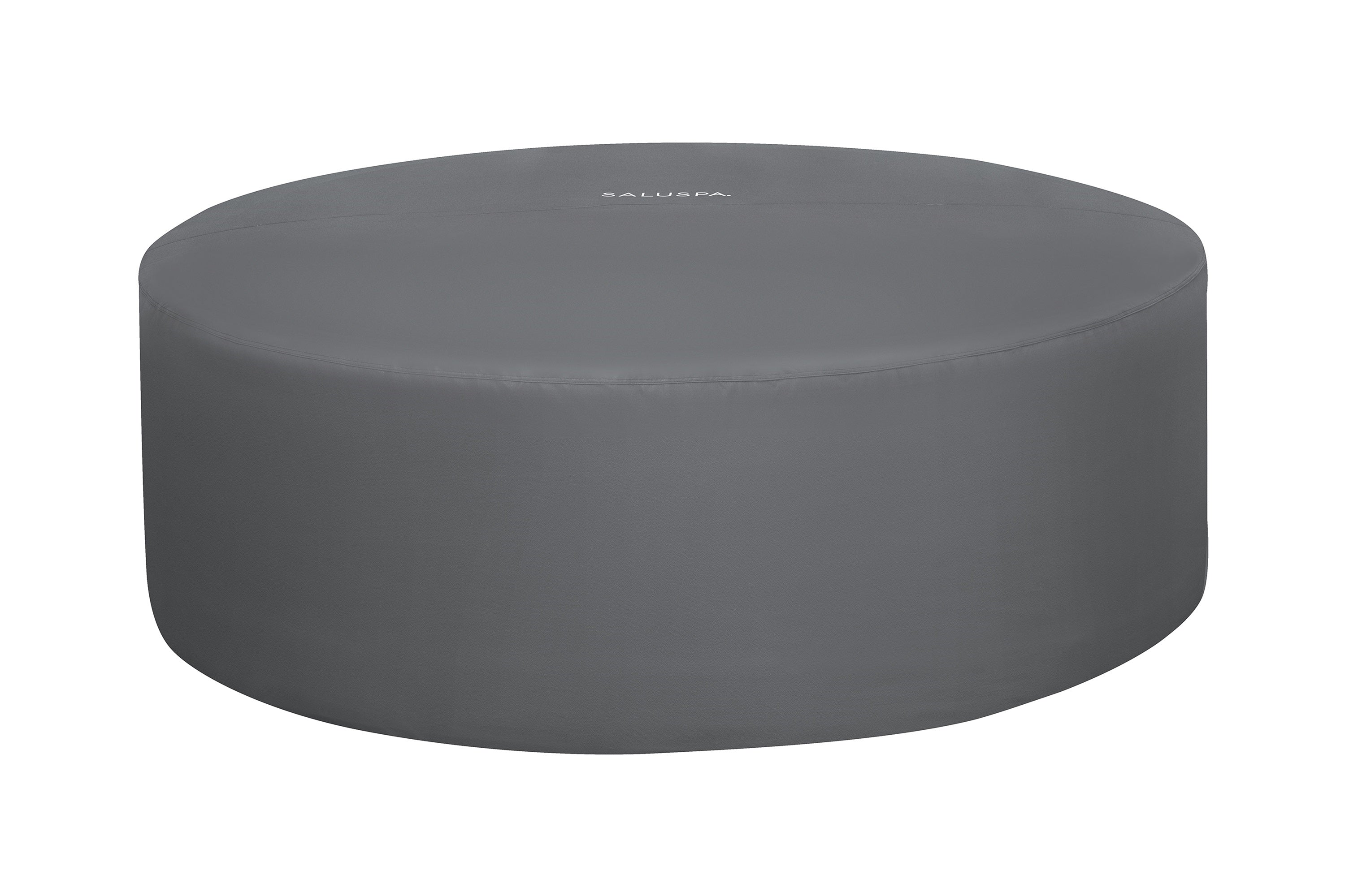 Cubierta inflable redonda EnergySense para jacuzzi de SaluSpa y Coleman de 85" x 28", color gris