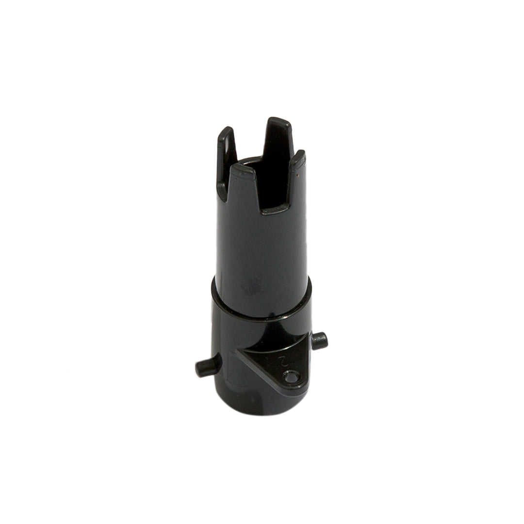 Adaptador de válvula de desinflado para jacuzzis SaluSpa y Coleman AirJet e HydroJet, color negro