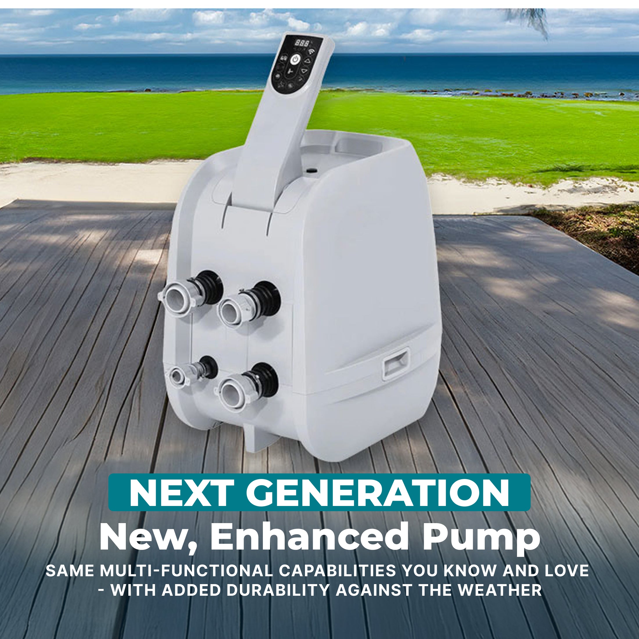 SaluSpa HydroJet Pro Smart Hot Tub Heater Pump with App-Control