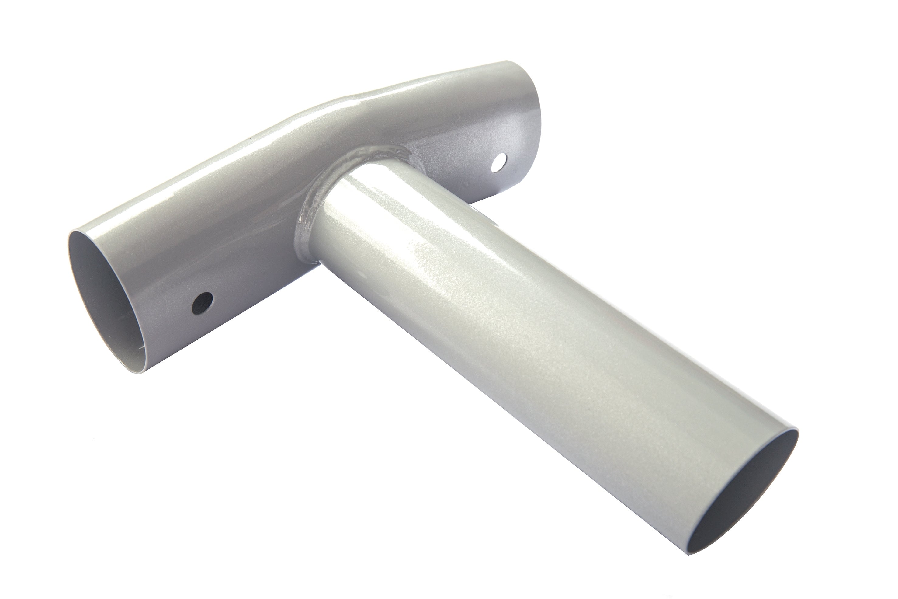 Reemplazo de conector en T para piscina elevada redonda Power Steel de 22' x 52", gris claro