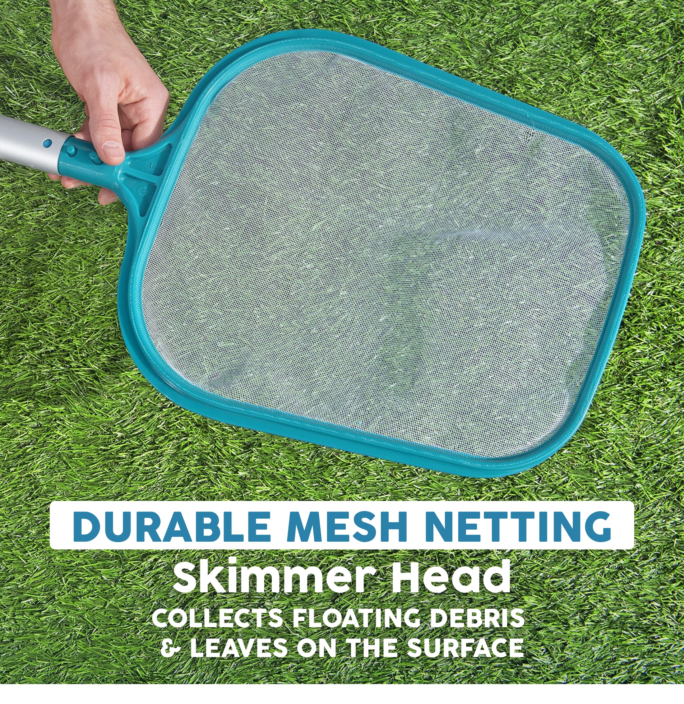 Kit d'entretien de piscine Bestway AquaClean avec aspirateur et écumoire