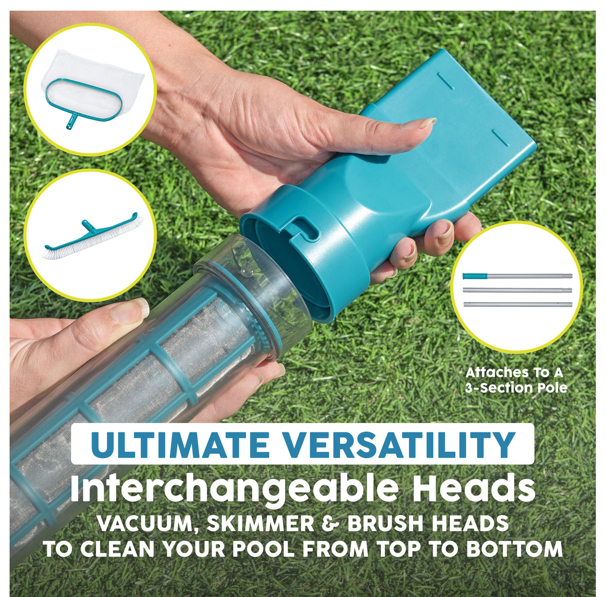 Bestway AquaSurge Pool Maintenance Kit with Vacuum and Skimmer