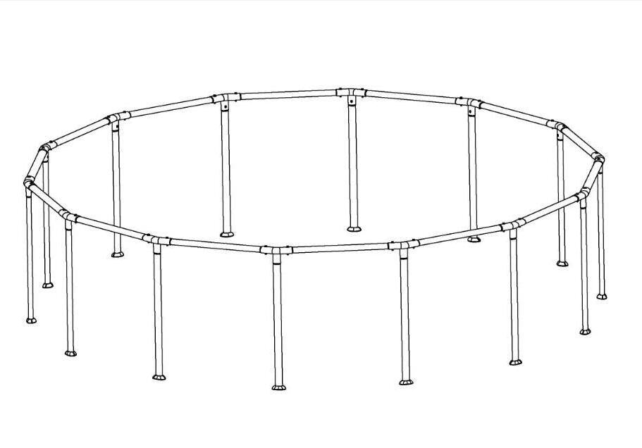 15' x 42" Pool Frame (1 of 2)
