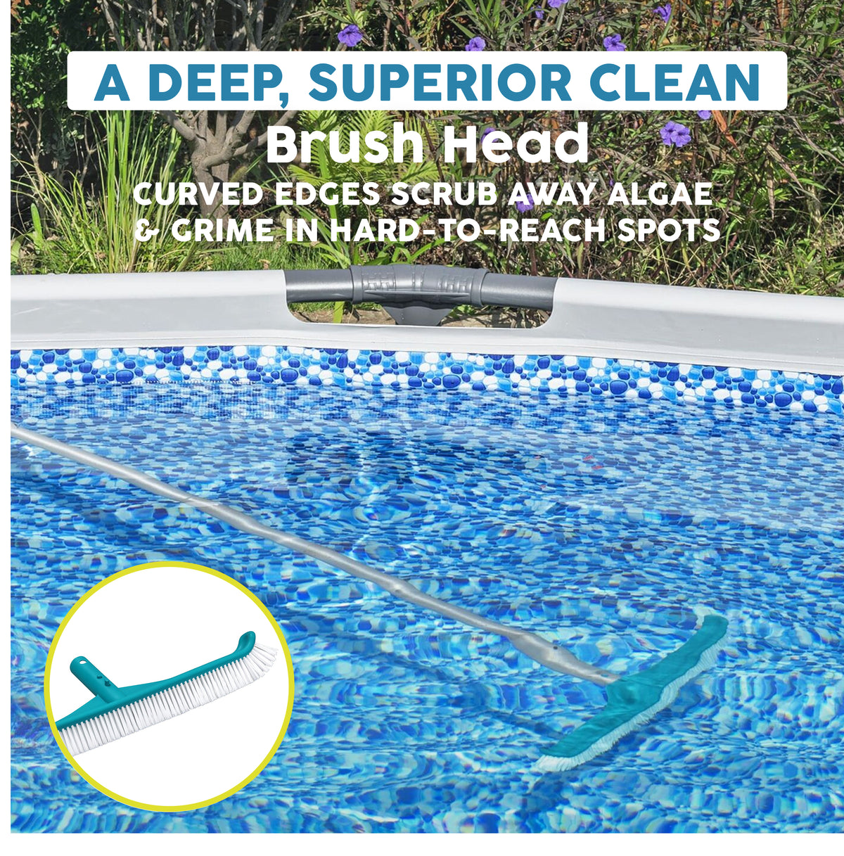 Bestway AquaSurge Pool Maintenance Kit with Vacuum and Skimmer