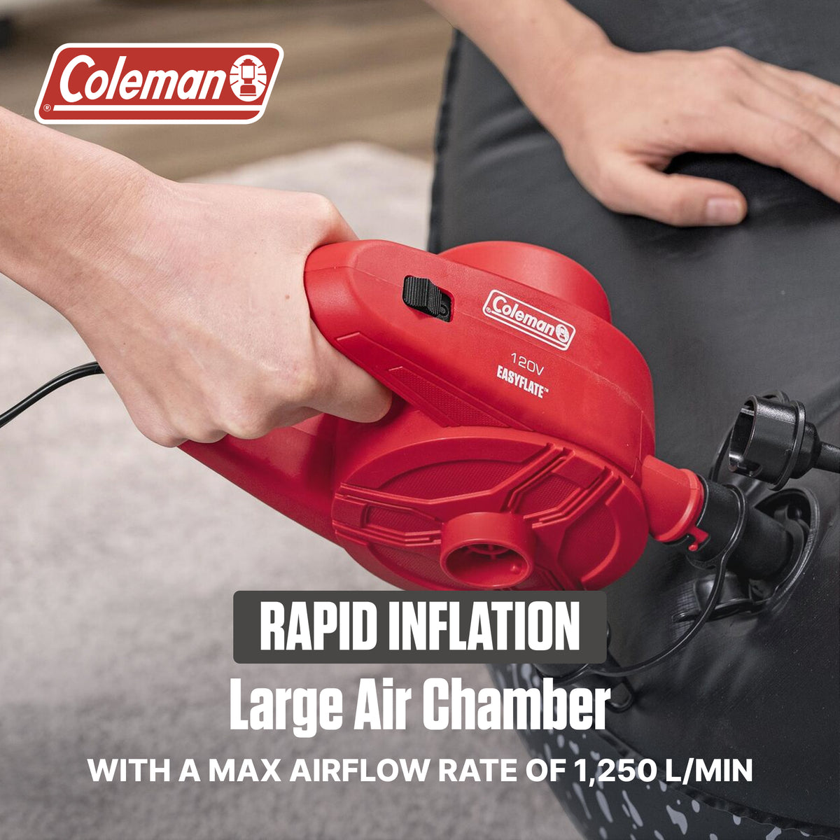 Coleman EasyFlate 120V AC Electric Air Pump