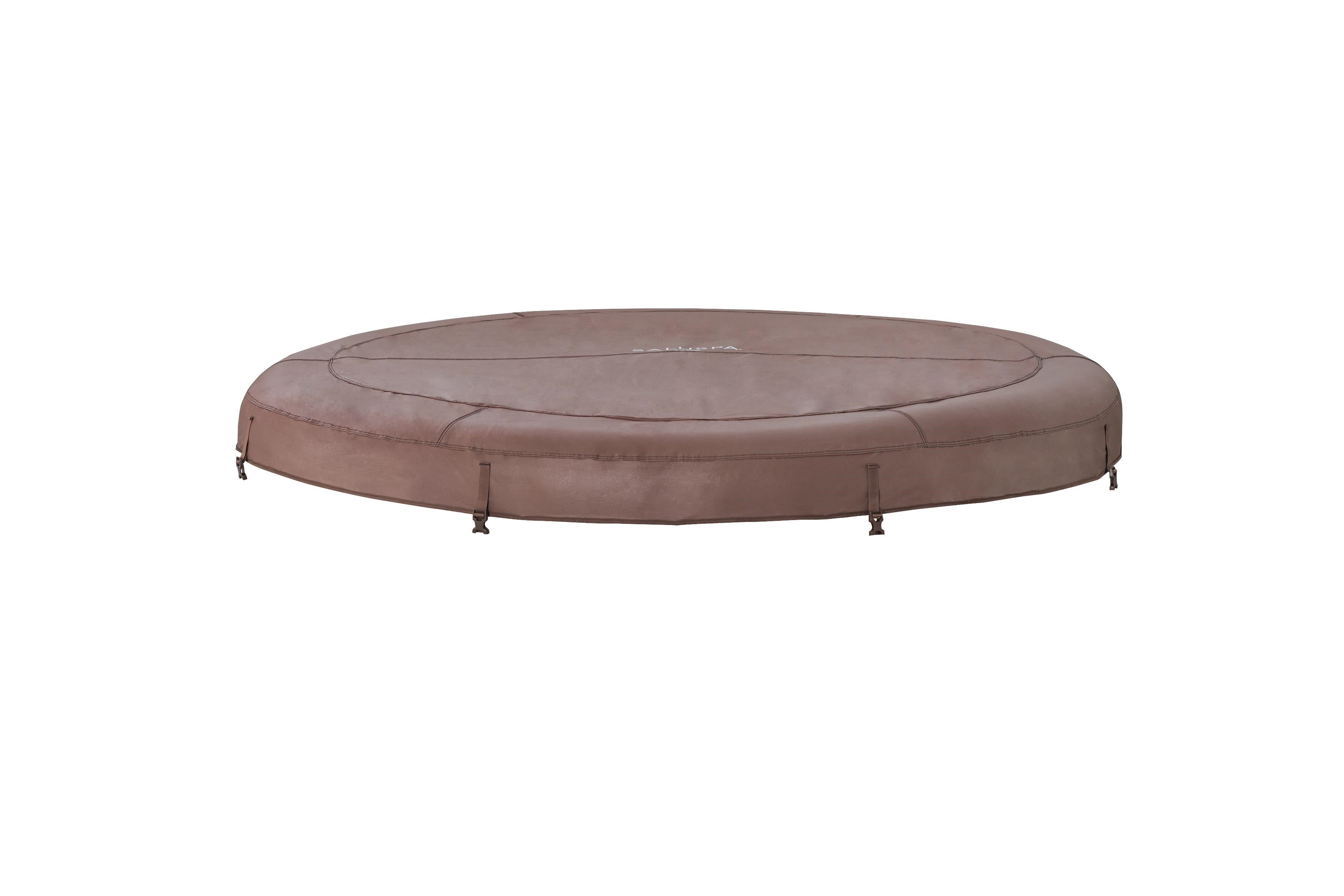 Reemplazo de cubierta de cuero artificial para la parte superior del jacuzzi SaluSpa Taos AirJet, marrón