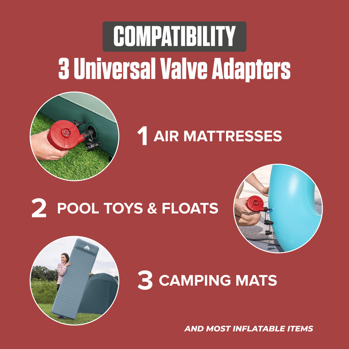 Coleman EasyFlate 120V AC Electric Air Pump